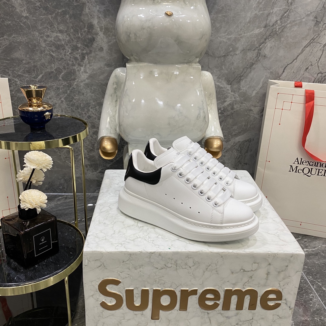 Alexander Mcqueen Male Basic Shoes White M-l-s