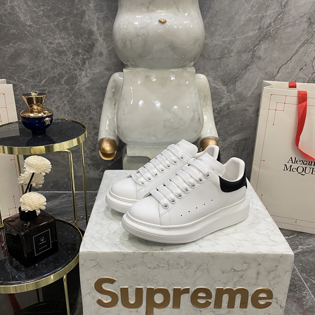 Alexander Mcqueen Male Basic Shoes White M-l-s