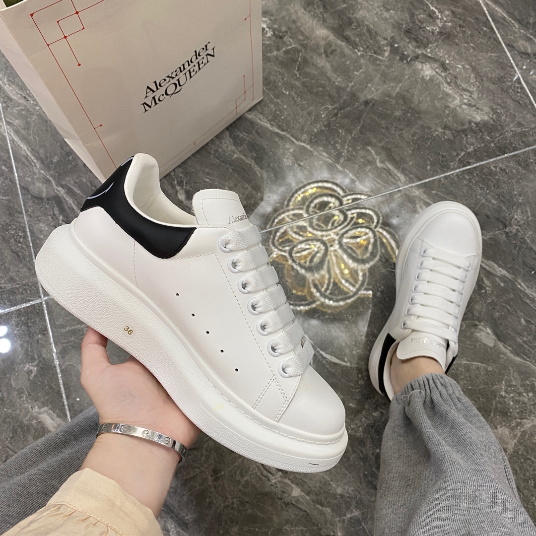 Alexander Mcqueen Male Basic Shoes White M-l-s