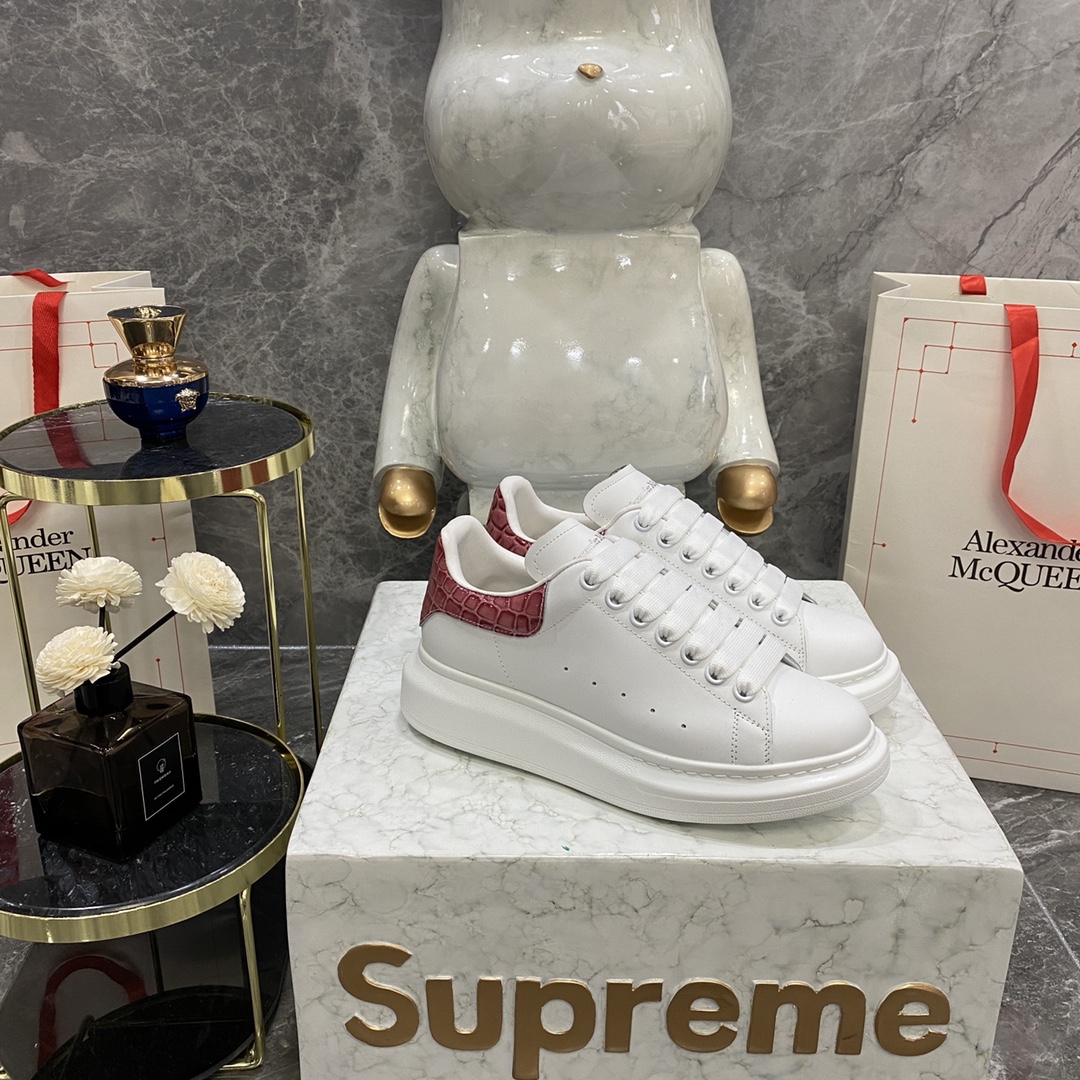 Alexander Mcqueen Male Basic Shoes White M-l-s