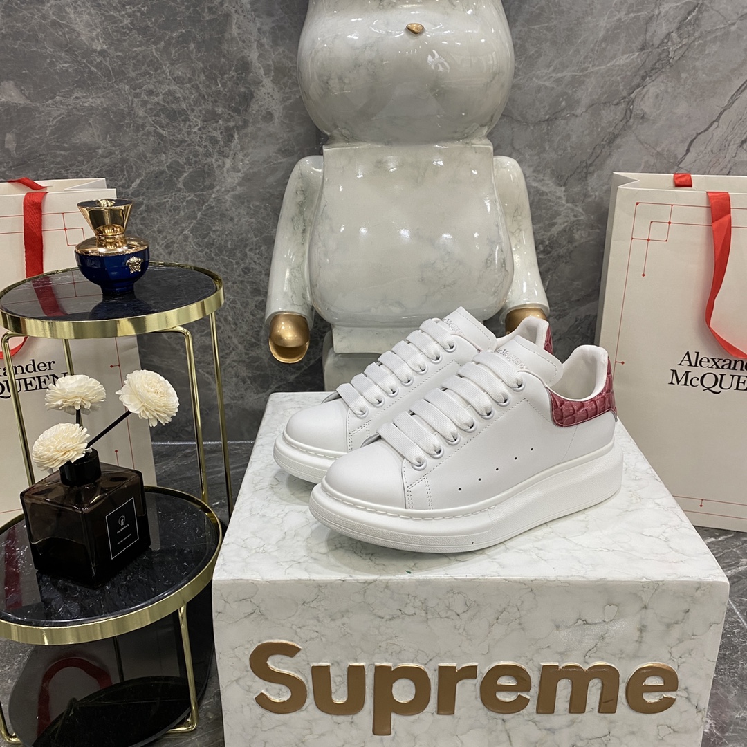 Alexander Mcqueen Male Basic Shoes White M-l-s