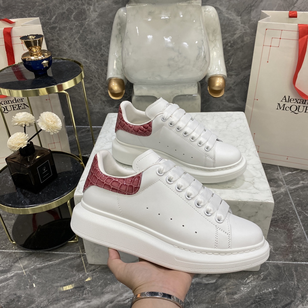 Alexander Mcqueen Male Basic Shoes White M-l-s