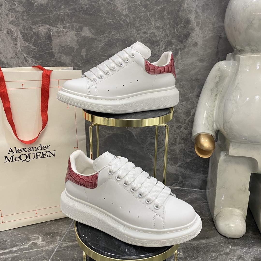 Alexander Mcqueen Male Basic Shoes White M-l-s