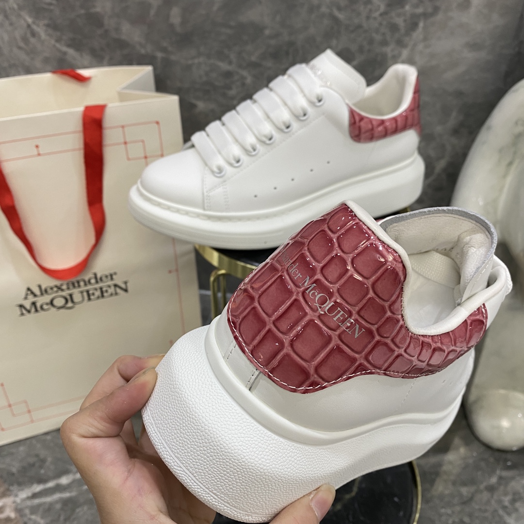 Alexander Mcqueen Male Basic Shoes White M-l-s