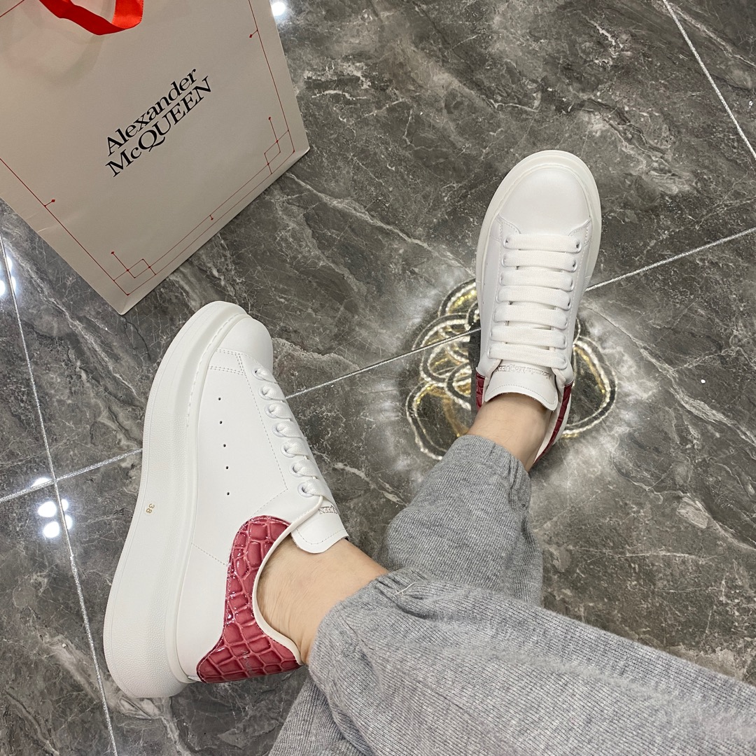 Alexander Mcqueen Male Basic Shoes White M-l-s