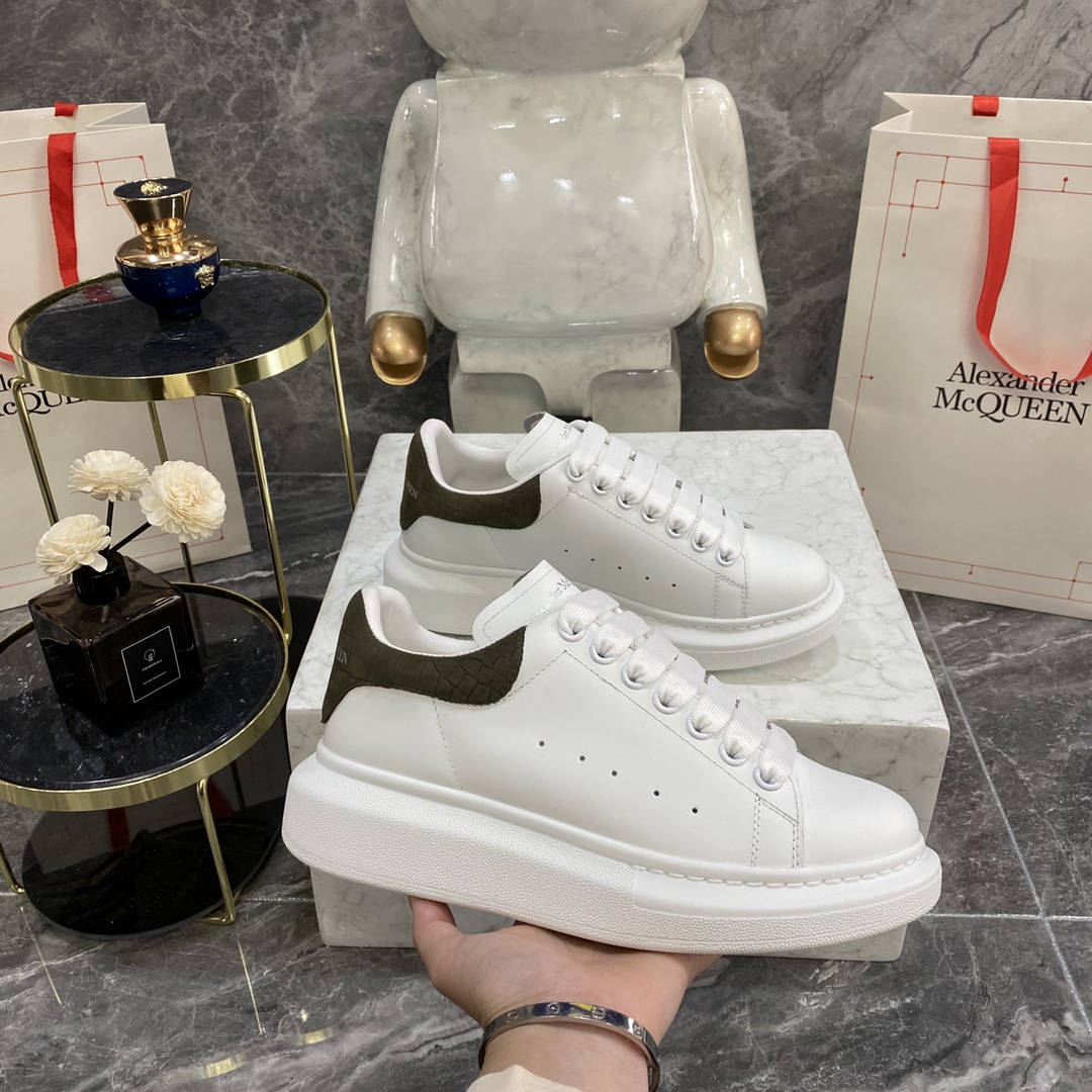 Alexander Mcqueen Male Basic Shoes White M-l-s