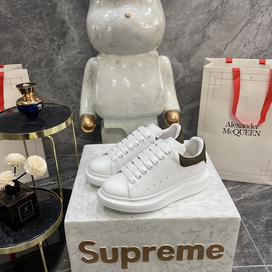 Alexander Mcqueen Male Basic Shoes White M-l-s