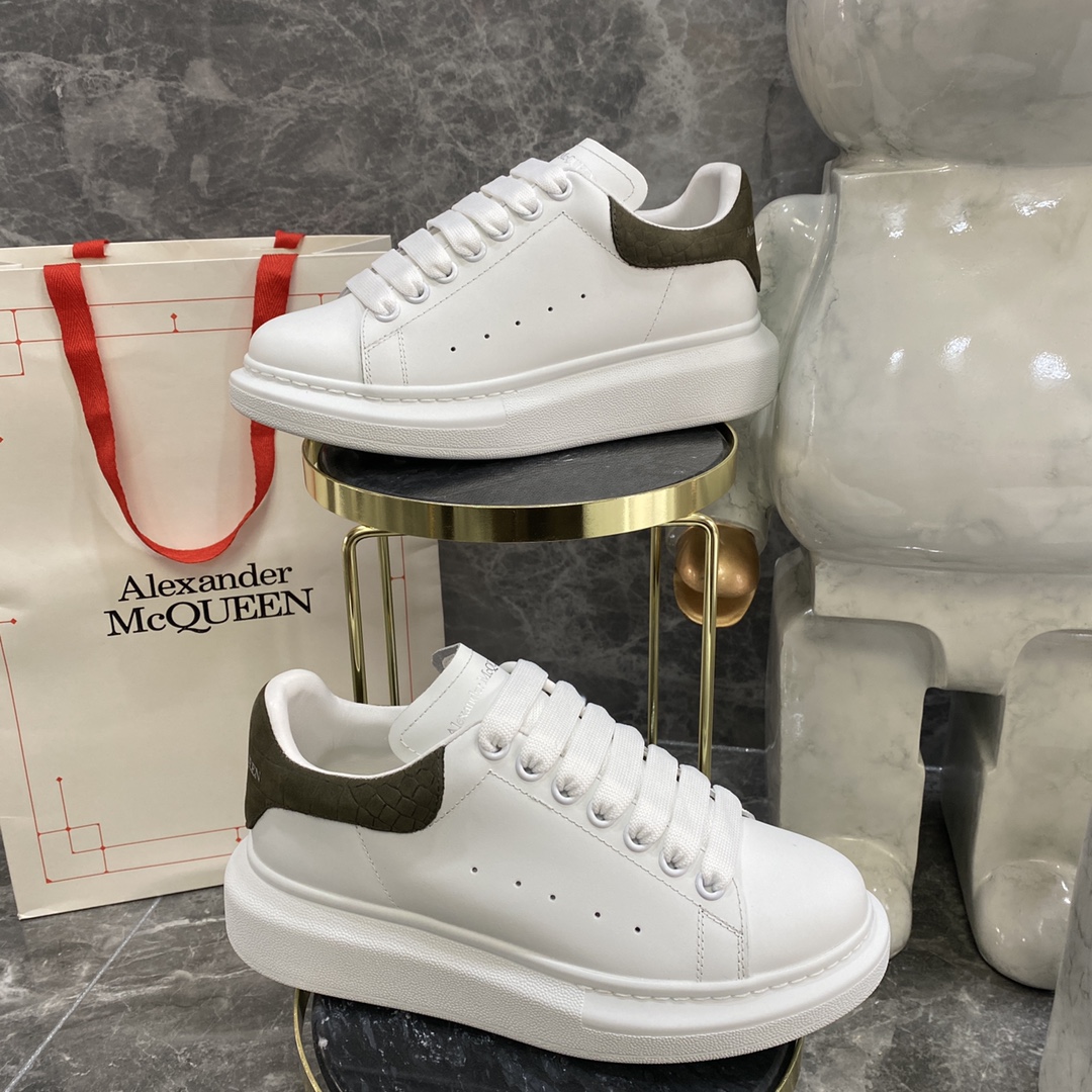 Alexander Mcqueen Male Basic Shoes White M-l-s