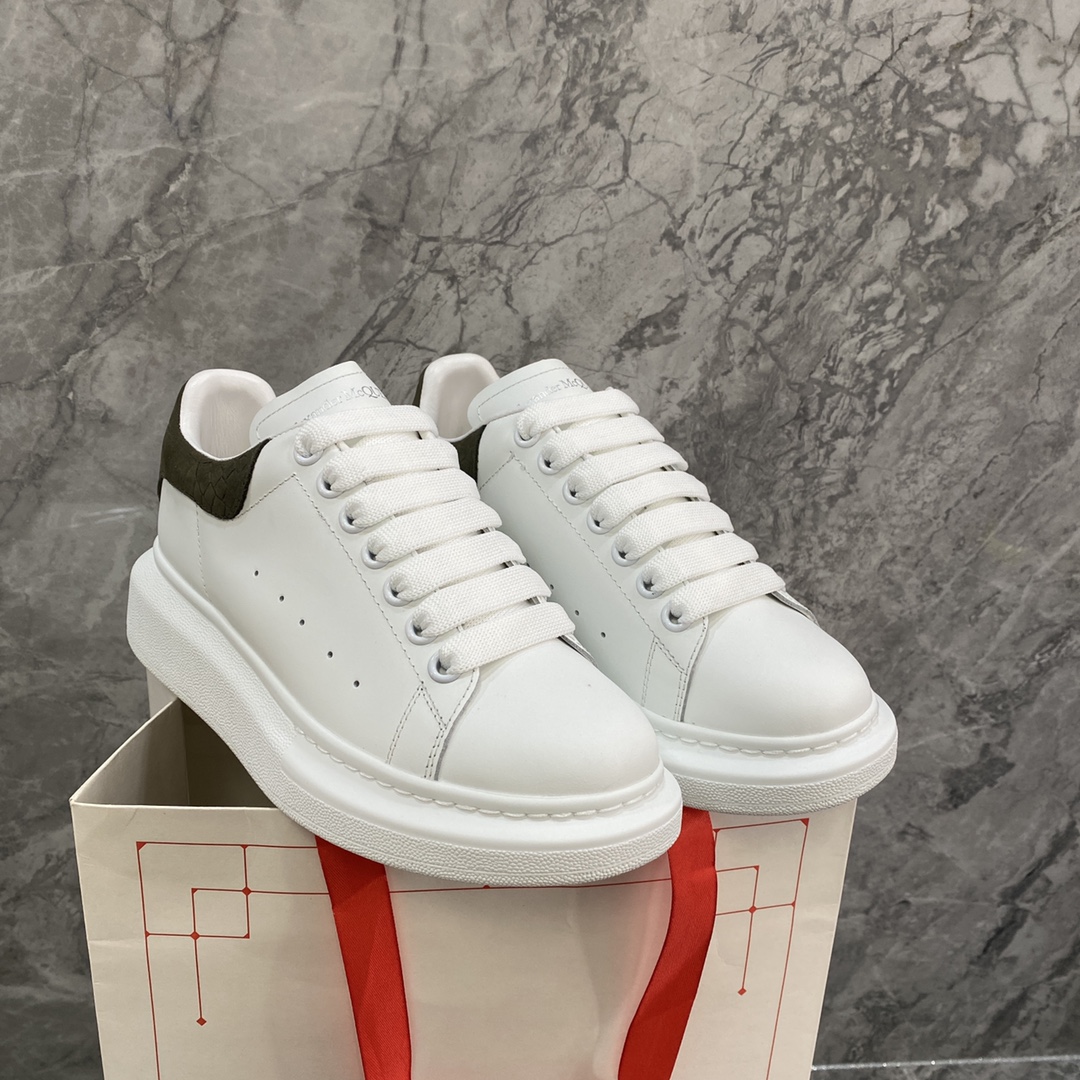 Alexander Mcqueen Male Basic Shoes White M-l-s
