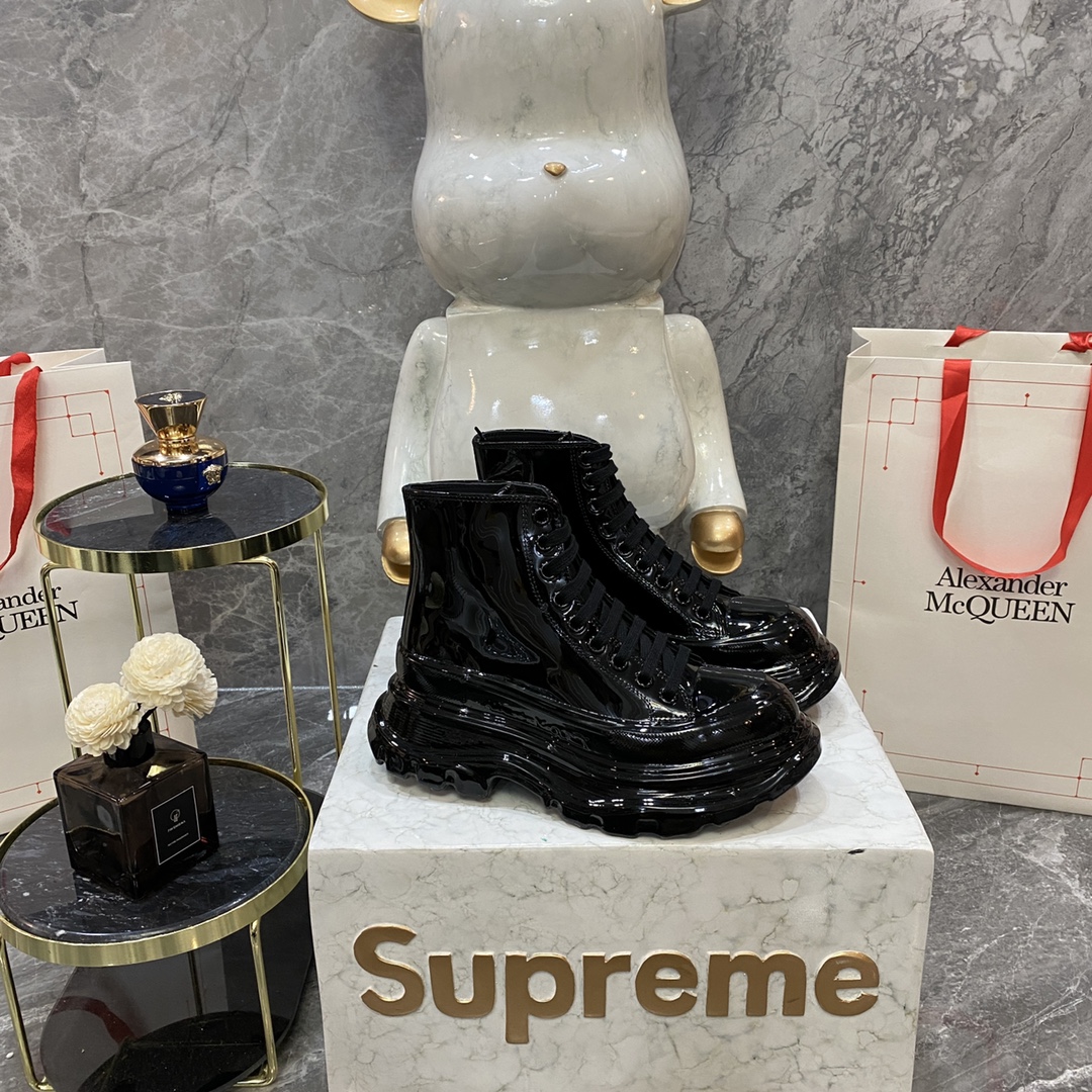 Alexander Mcqueen Male Basic Shoes White M-l-s