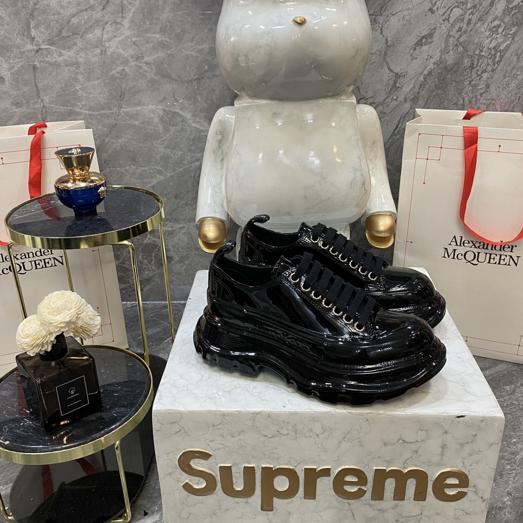 Alexander Mcqueen Male Basic Shoes White M-l-s