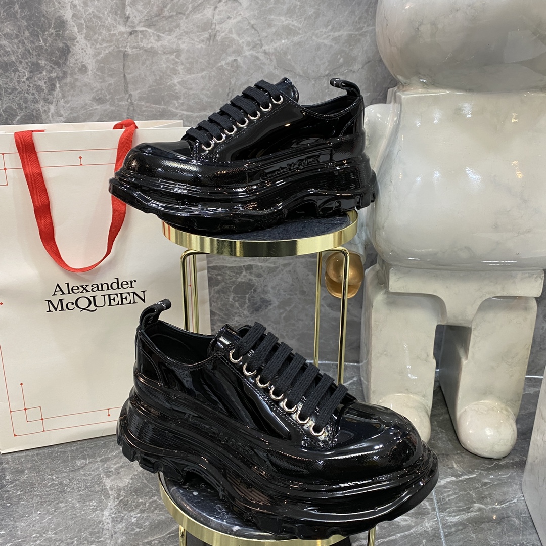 Alexander Mcqueen Male Basic Shoes White M-l-s