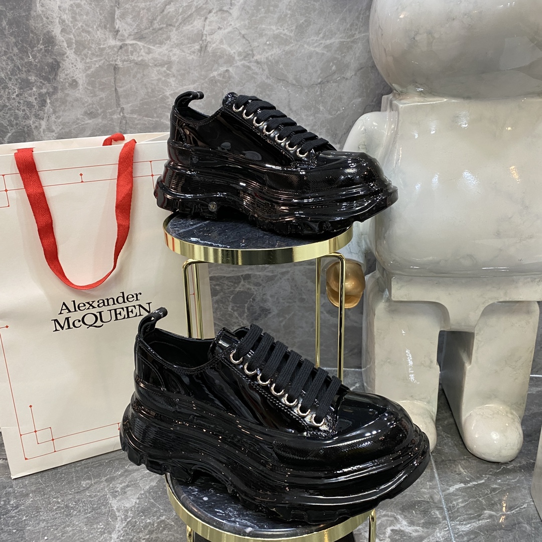 Alexander Mcqueen Male Basic Shoes White M-l-s