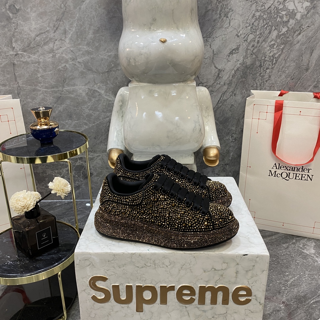 Alexander Mcqueen Male Basic Shoes White M-l-s