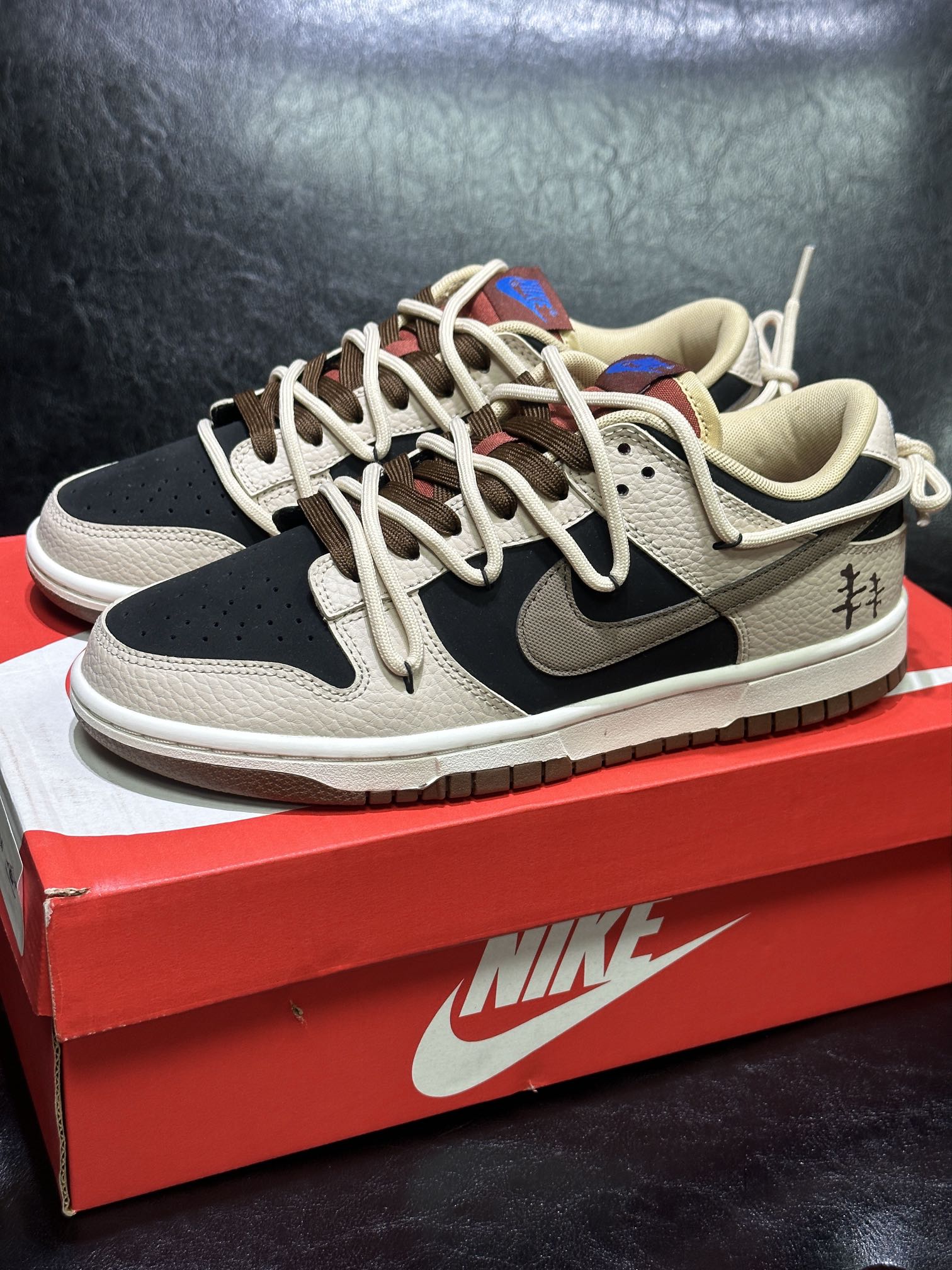 Dior Nike Male Board Shoes Black M-l-s