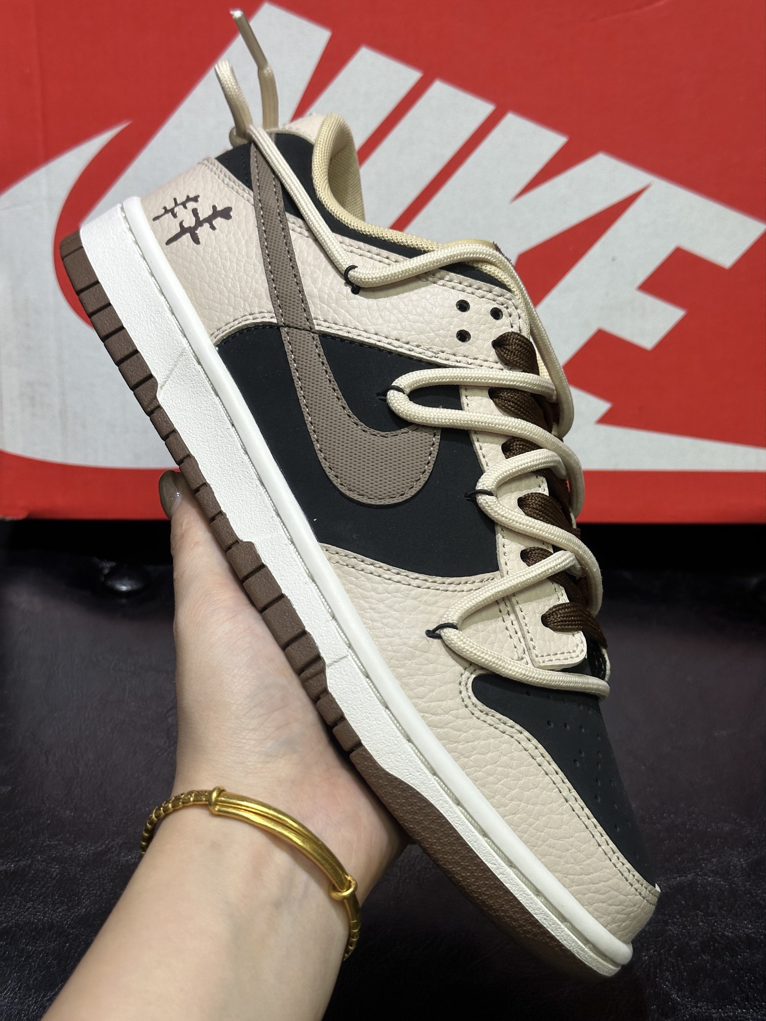 Dior Nike Male Board Shoes Black M-l-s