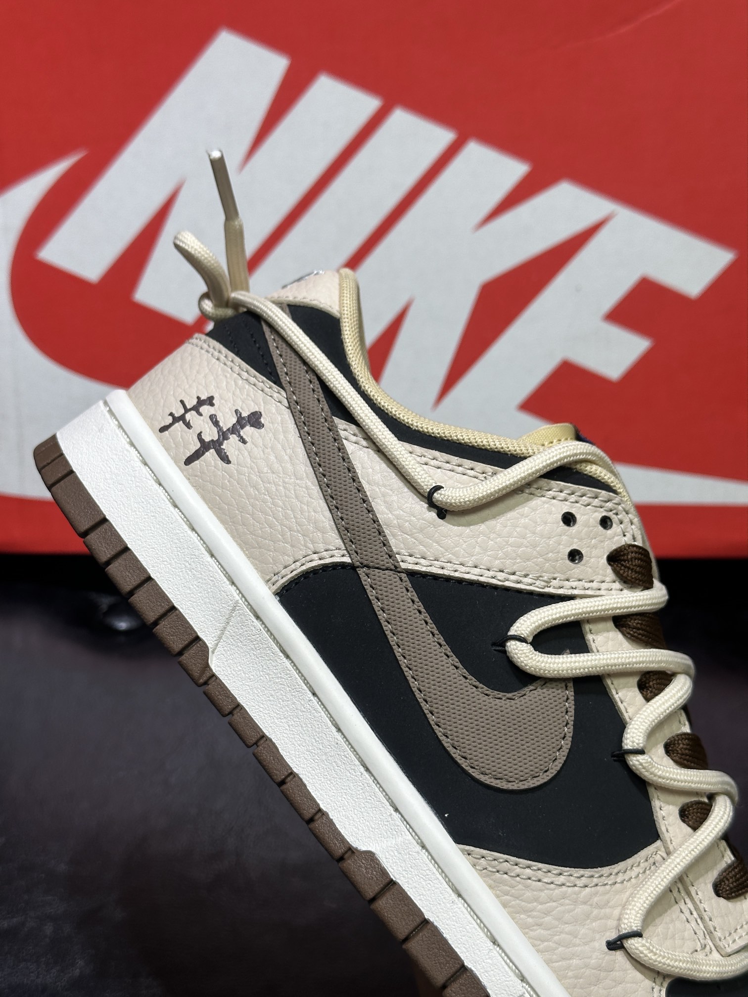 Dior Nike Male Board Shoes Black M-l-s