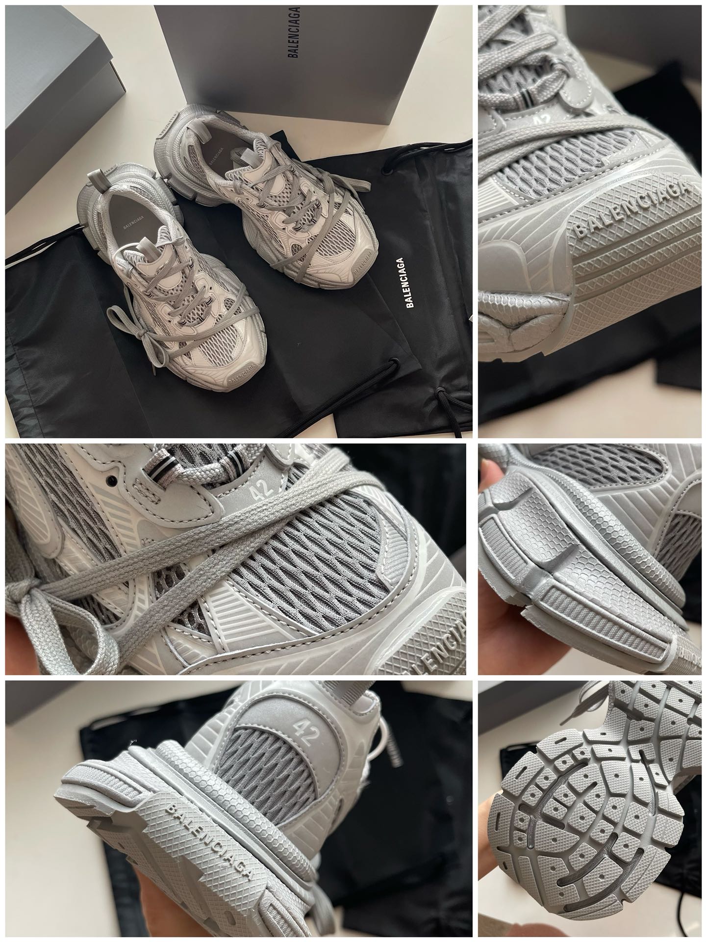 Balenciaga Calvin Klein Basic Shoes Black L-s-xl