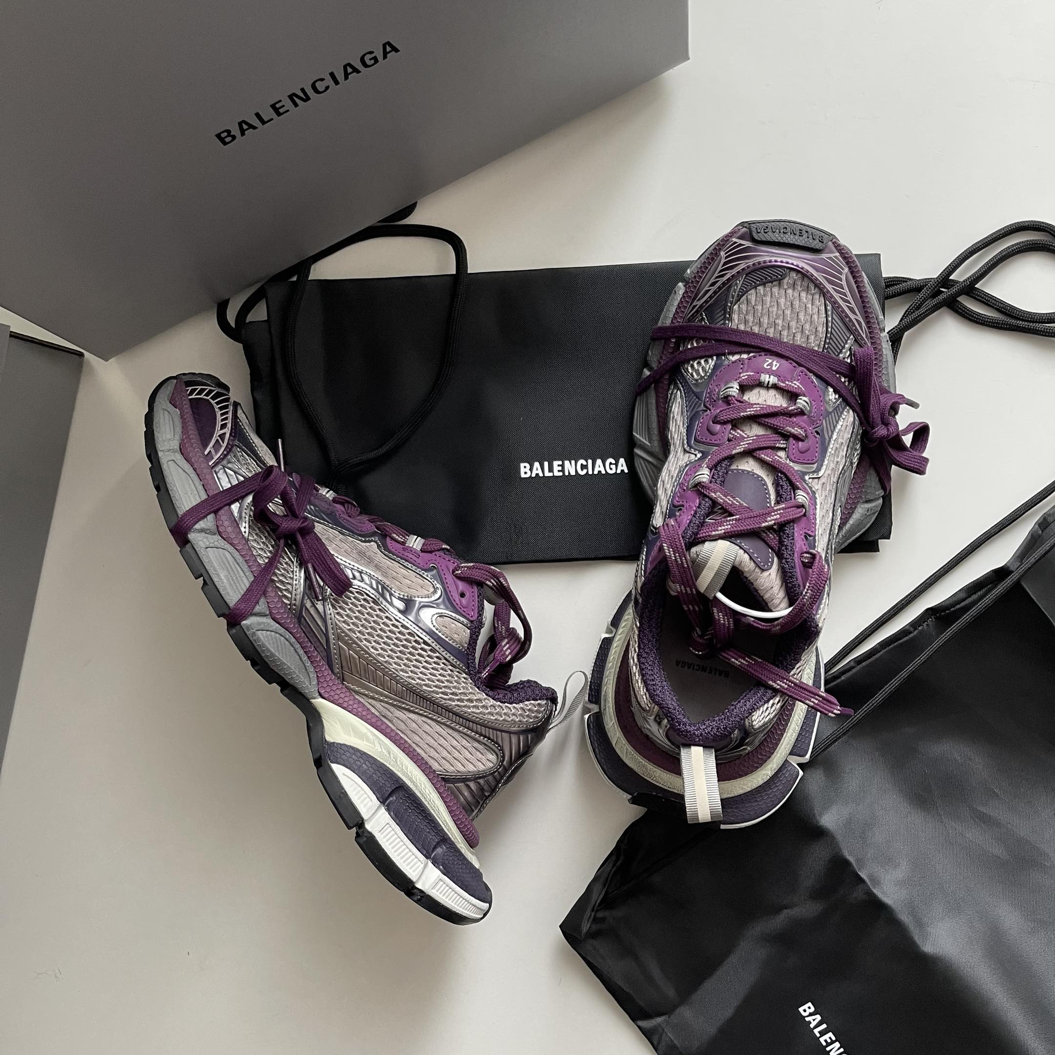 Balenciaga Calvin Klein Basic Shoes Black L-s-xl