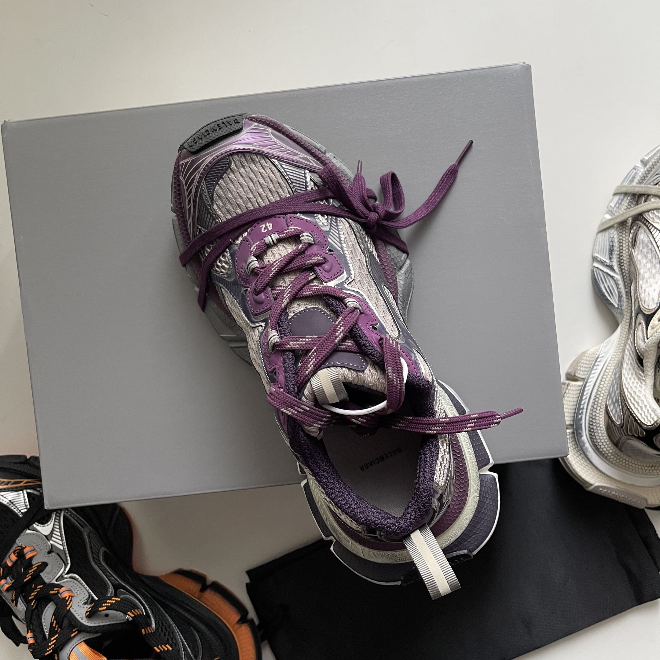 Balenciaga Calvin Klein Basic Shoes Black L-s-xl