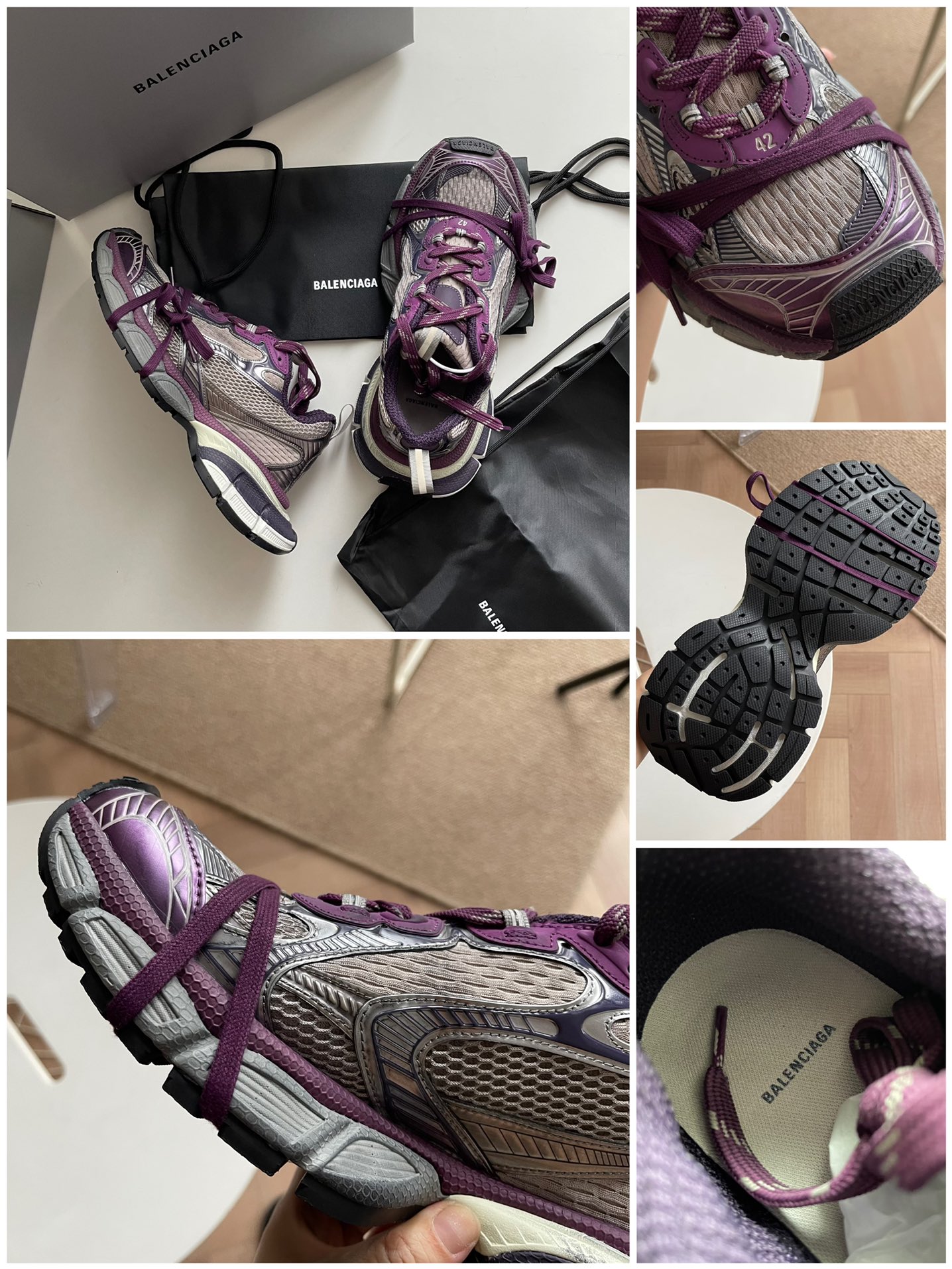 Balenciaga Calvin Klein Basic Shoes Black L-s-xl