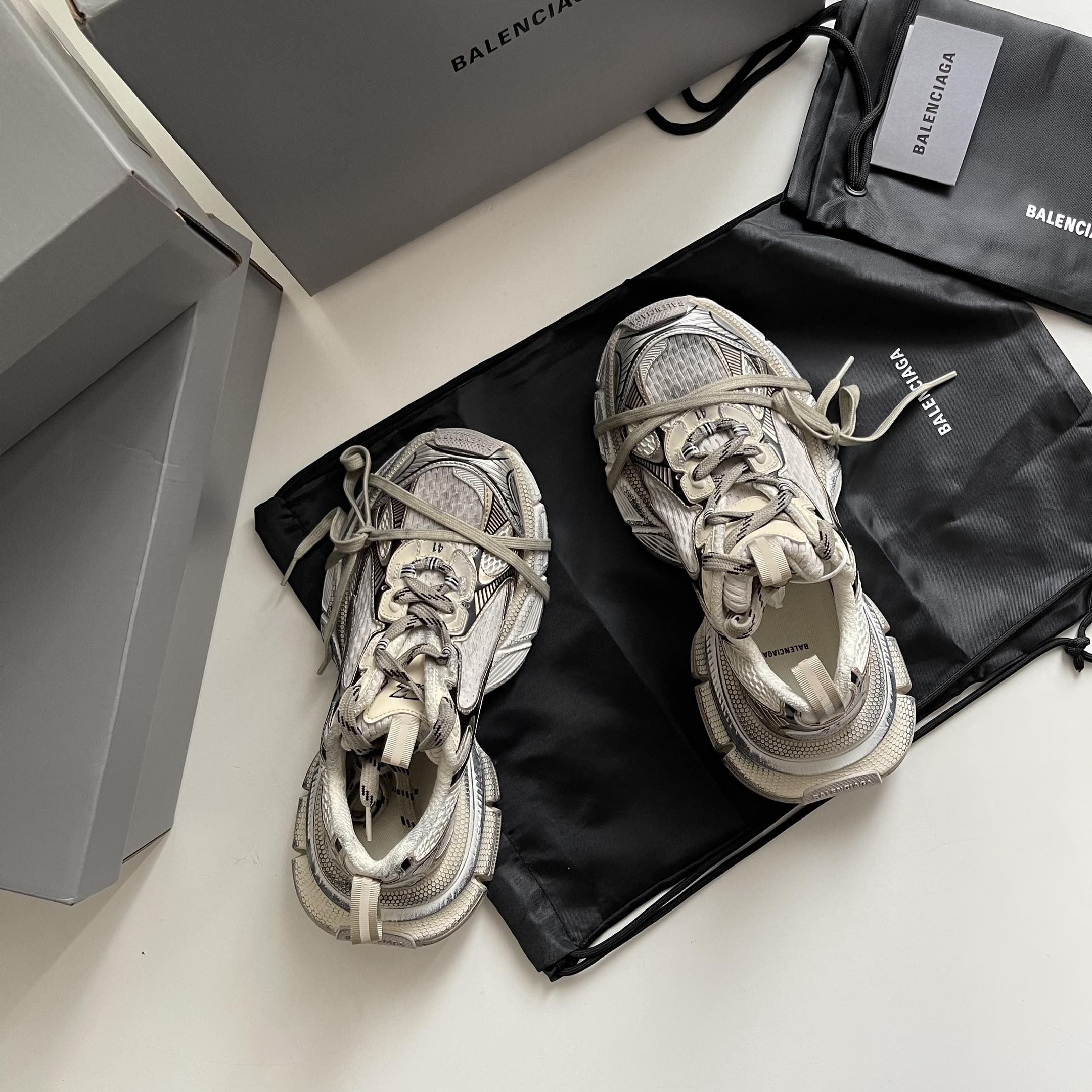 Balenciaga Calvin Klein Basic Shoes Black L-s-xl