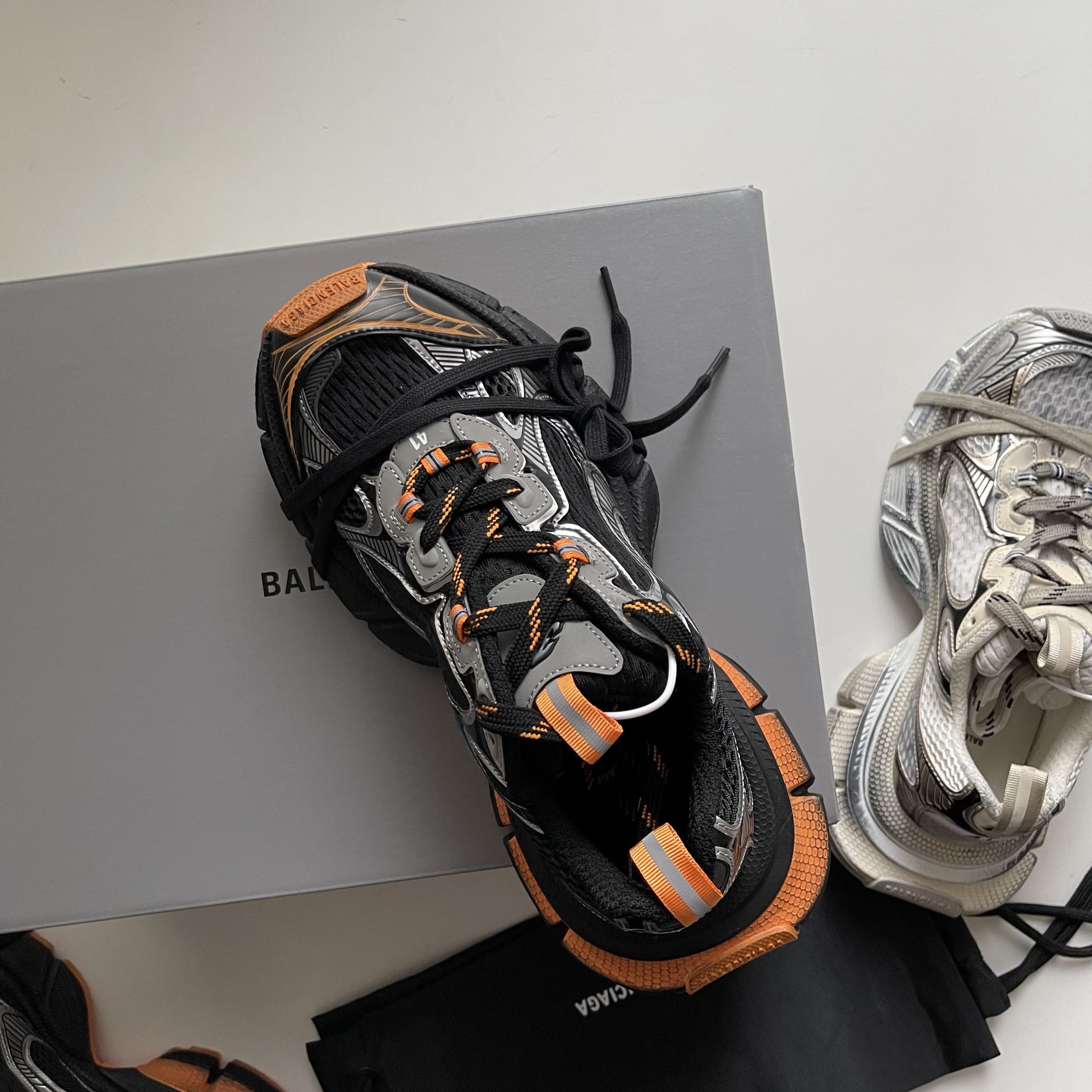 Balenciaga Calvin Klein Basic Shoes Black L-s-xl