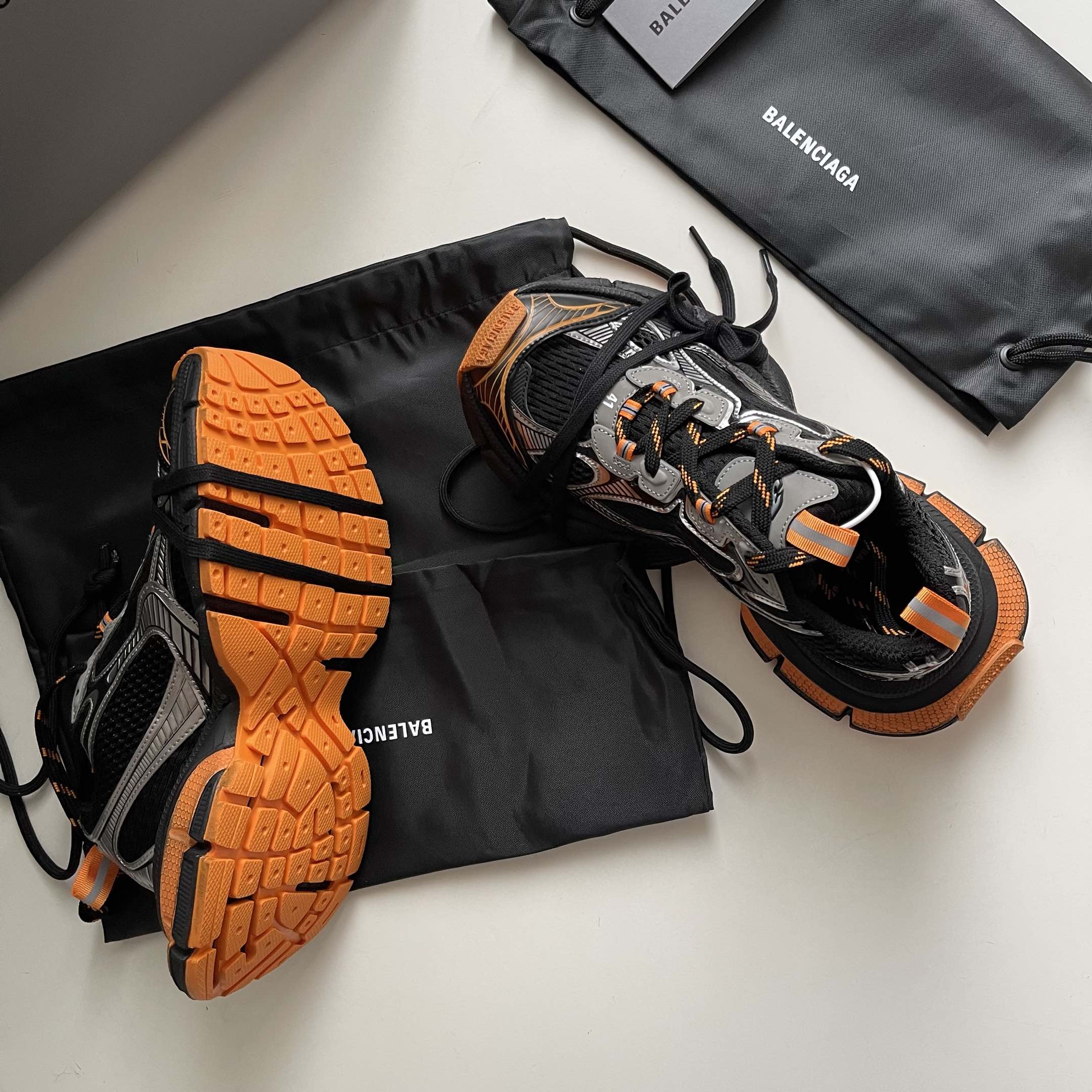 Balenciaga Calvin Klein Basic Shoes Black L-s-xl