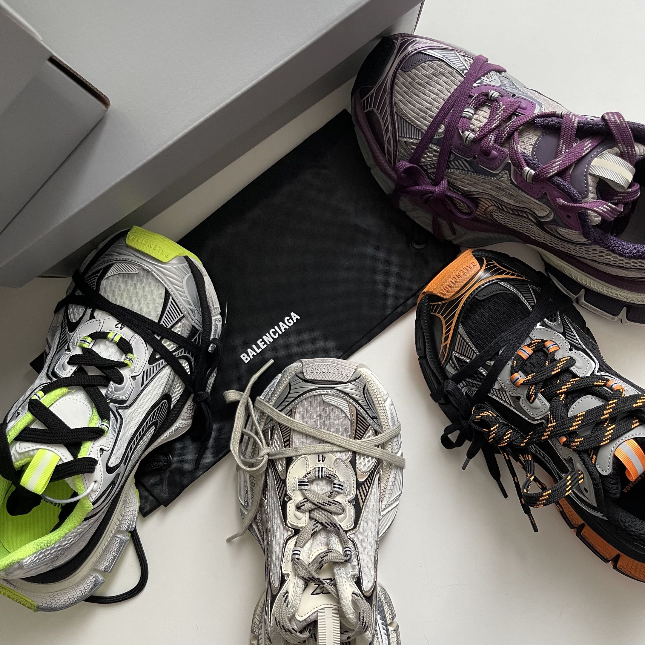 Balenciaga Calvin Klein Basic Shoes Black L-s-xl