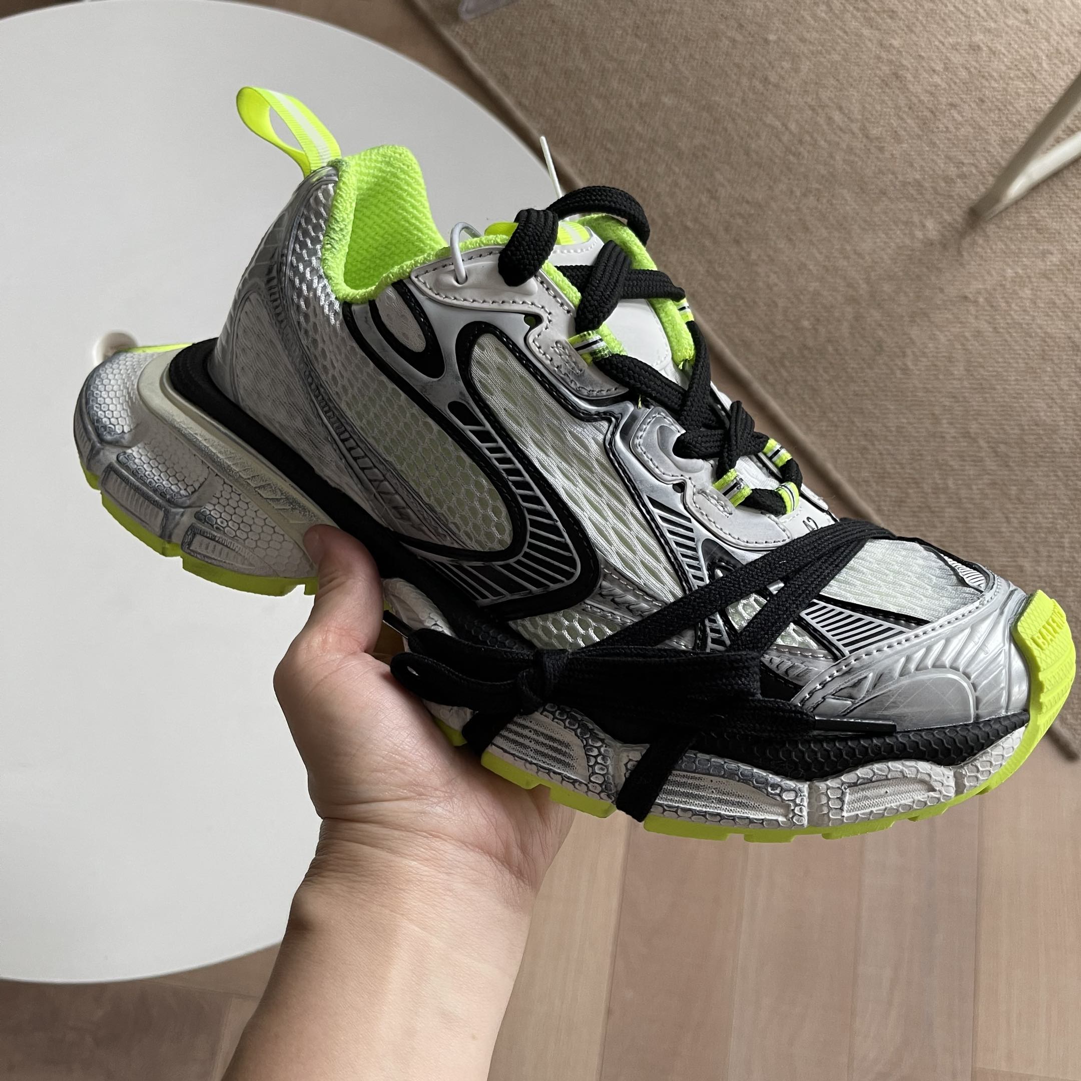 Balenciaga Calvin Klein Basic Shoes Black L-s-xl