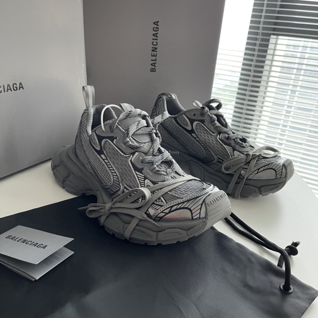 Balenciaga Calvin Klein Basic Shoes Black L-s-xl
