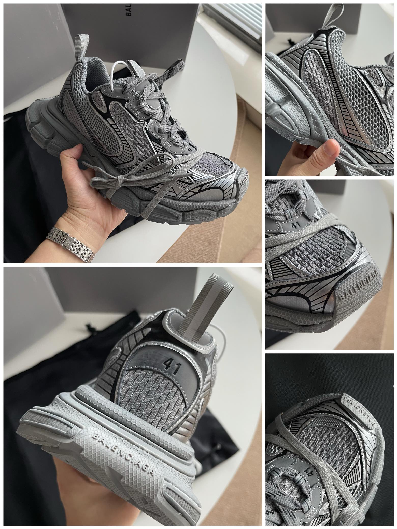 Balenciaga Calvin Klein Basic Shoes Black L-s-xl