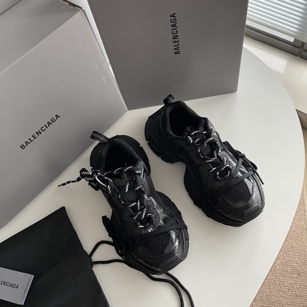 Balenciaga Calvin Klein Basic Shoes Black L-s-xl