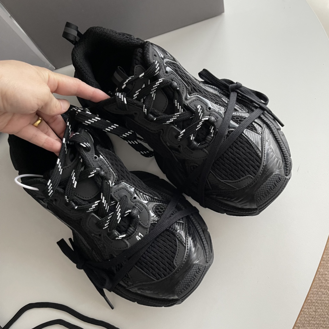 Balenciaga Calvin Klein Basic Shoes Black L-s-xl