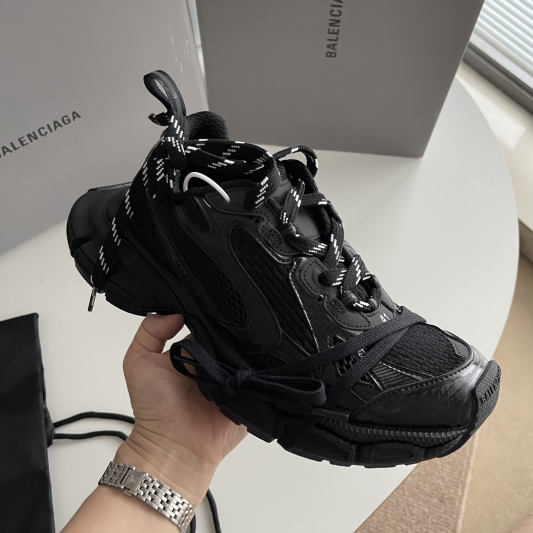 Balenciaga Calvin Klein Basic Shoes Black L-s-xl
