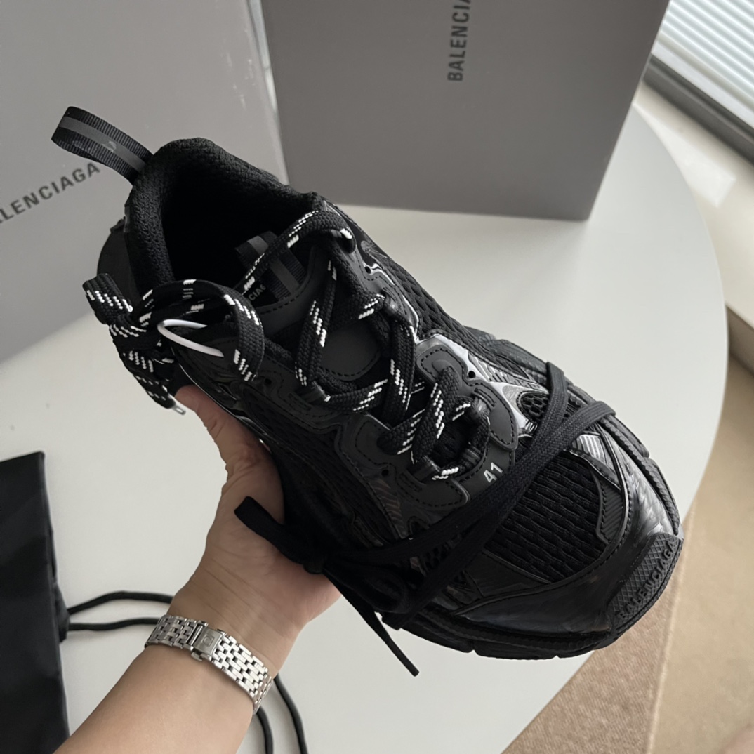 Balenciaga Calvin Klein Basic Shoes Black L-s-xl
