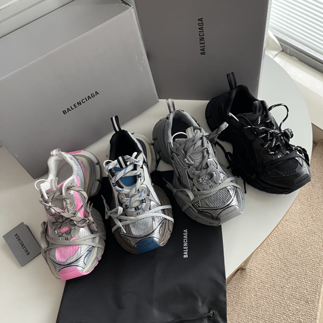 Balenciaga Calvin Klein Basic Shoes Black L-s-xl