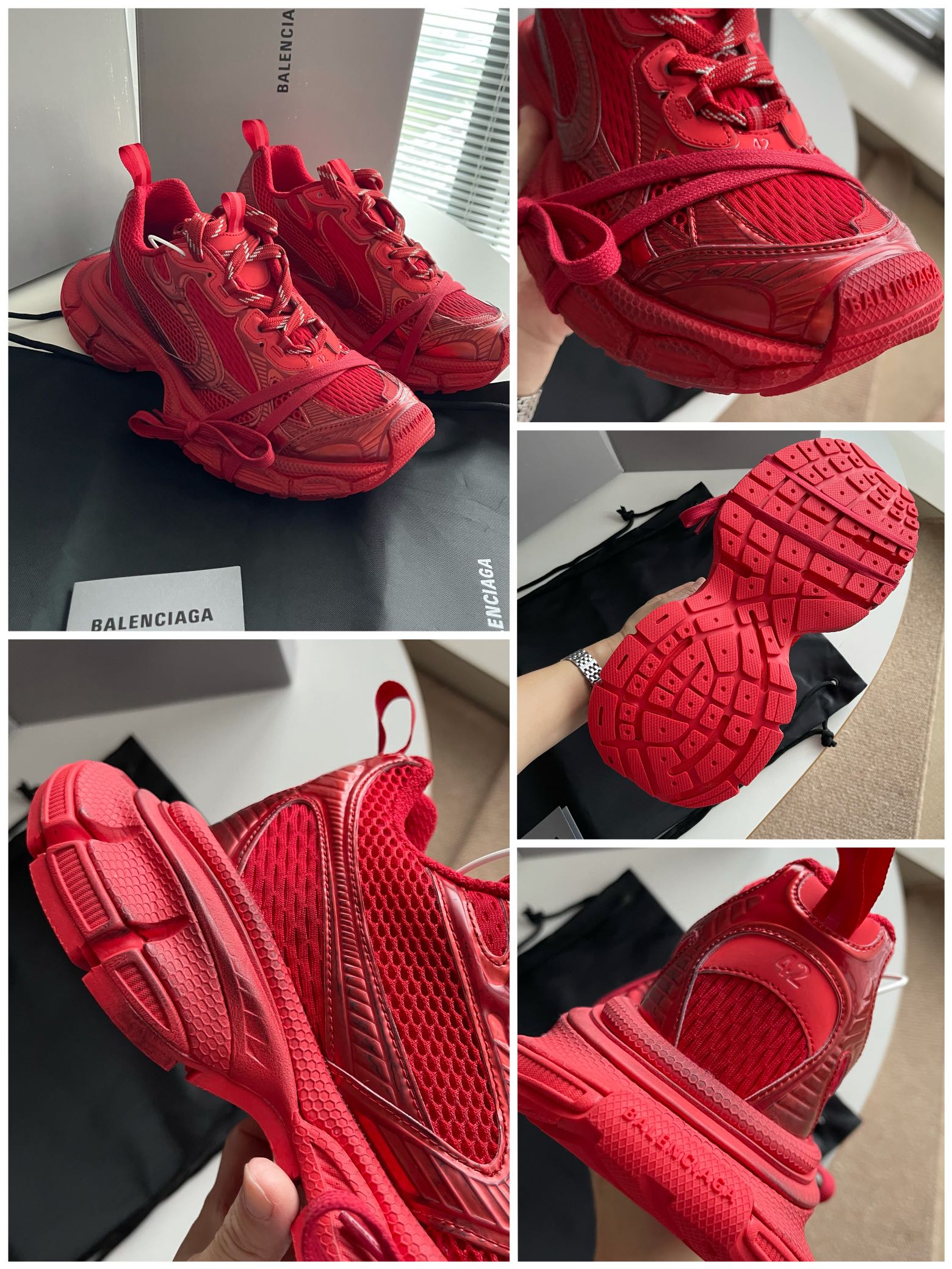 Balenciaga Calvin Klein Basic Shoes Black L-s-xl