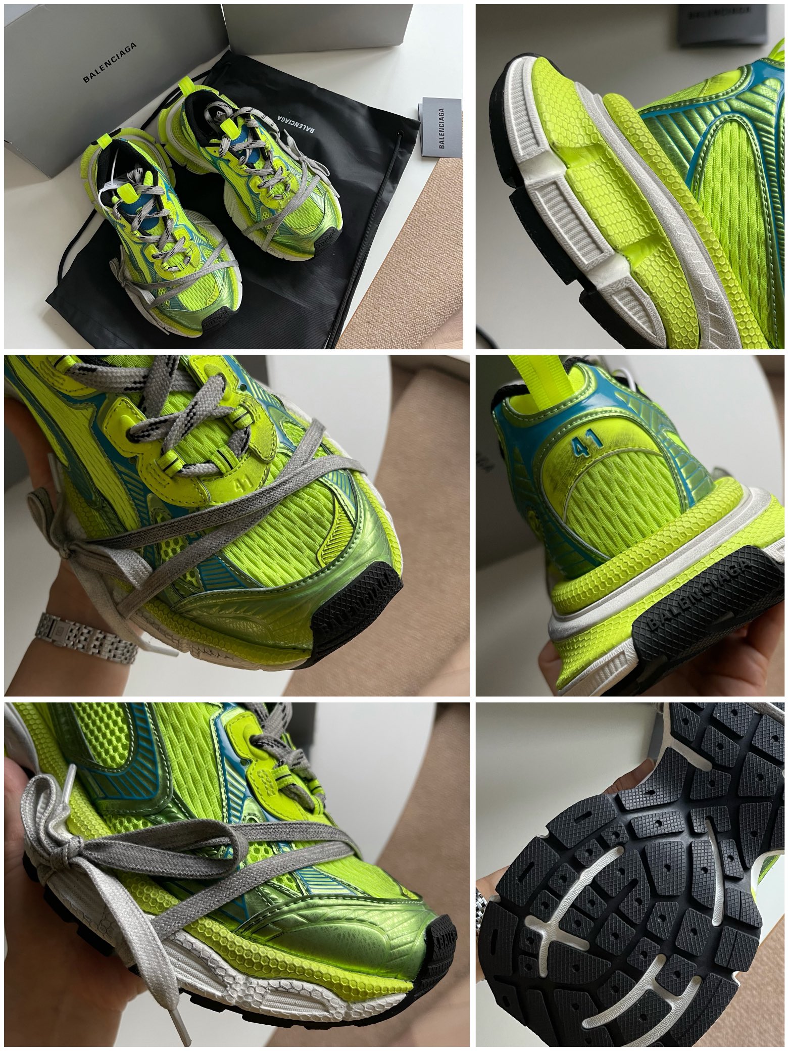 Balenciaga Calvin Klein Basic Shoes Black L-s-xl