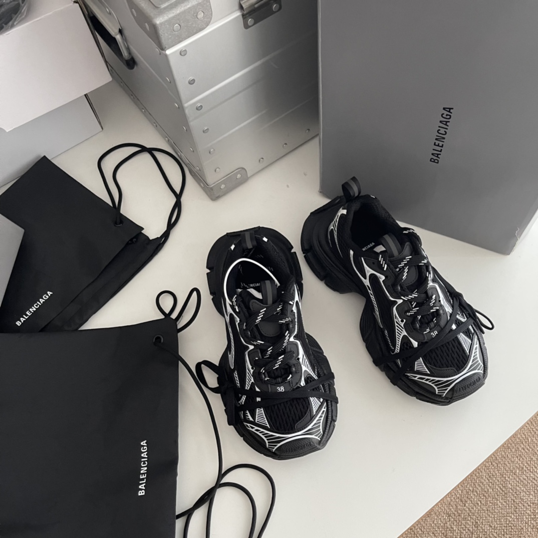 Balenciaga Calvin Klein Basic Shoes Black L-s-xl