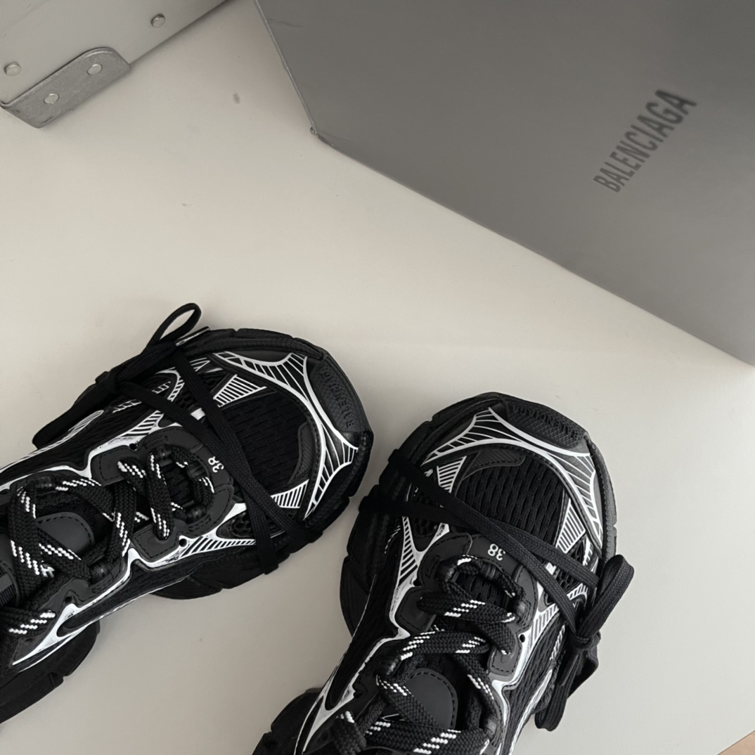 Balenciaga Calvin Klein Basic Shoes Black L-s-xl