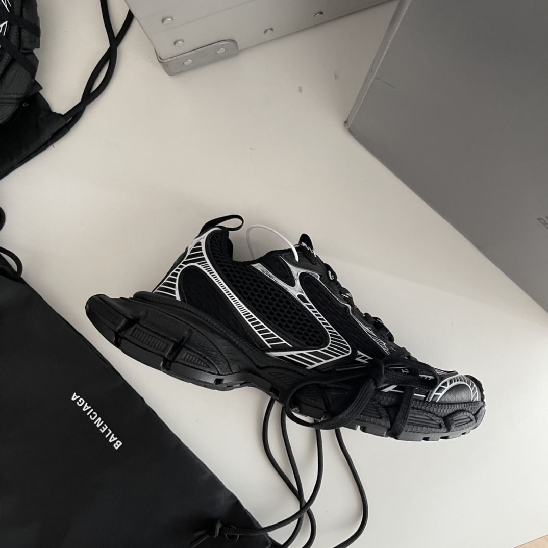 Balenciaga Calvin Klein Basic Shoes Black L-s-xl