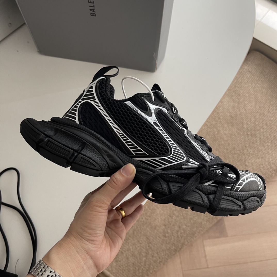 Balenciaga Calvin Klein Basic Shoes Black L-s-xl