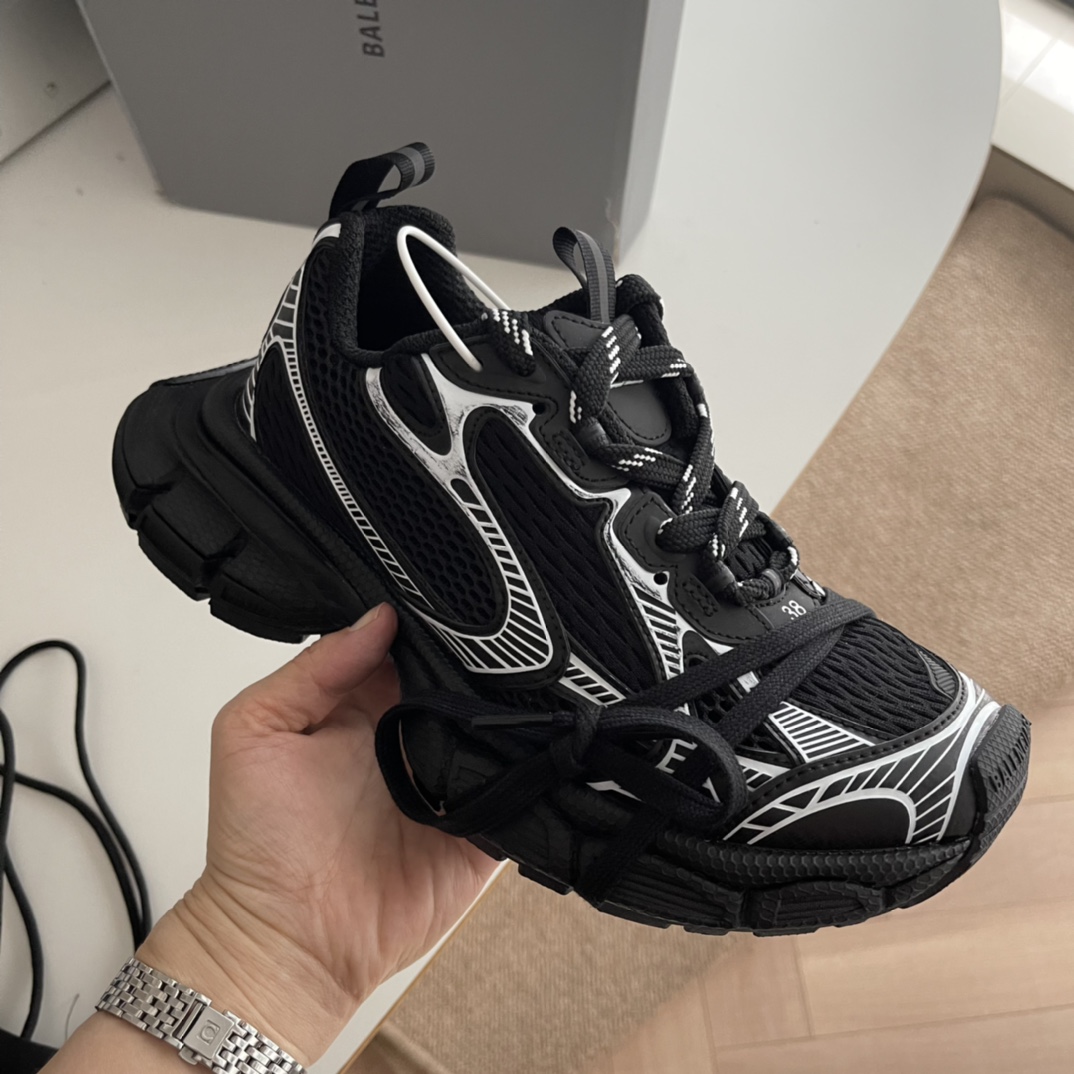 Balenciaga Calvin Klein Basic Shoes Black L-s-xl