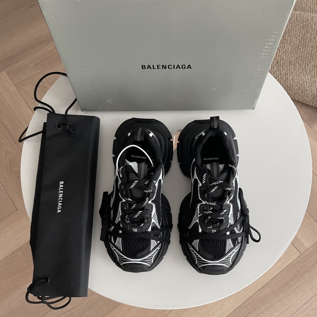 Balenciaga Calvin Klein Basic Shoes Black L-s-xl