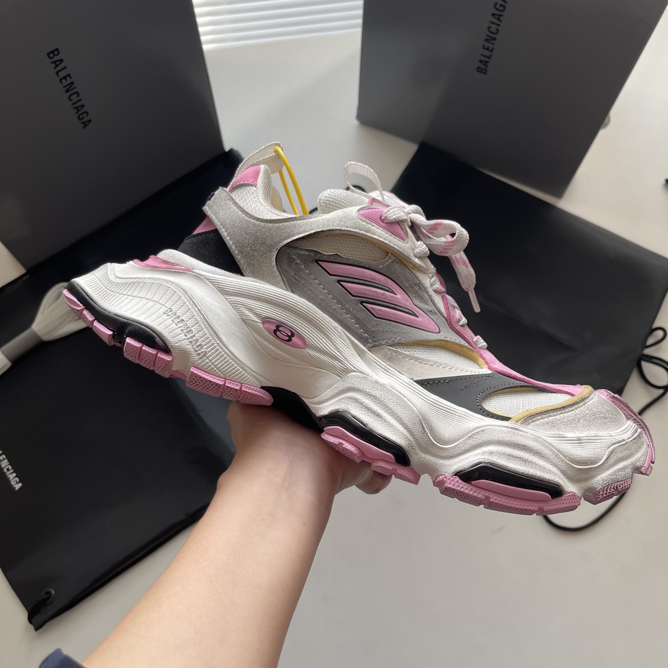 Male Basic Shoes Mesh White