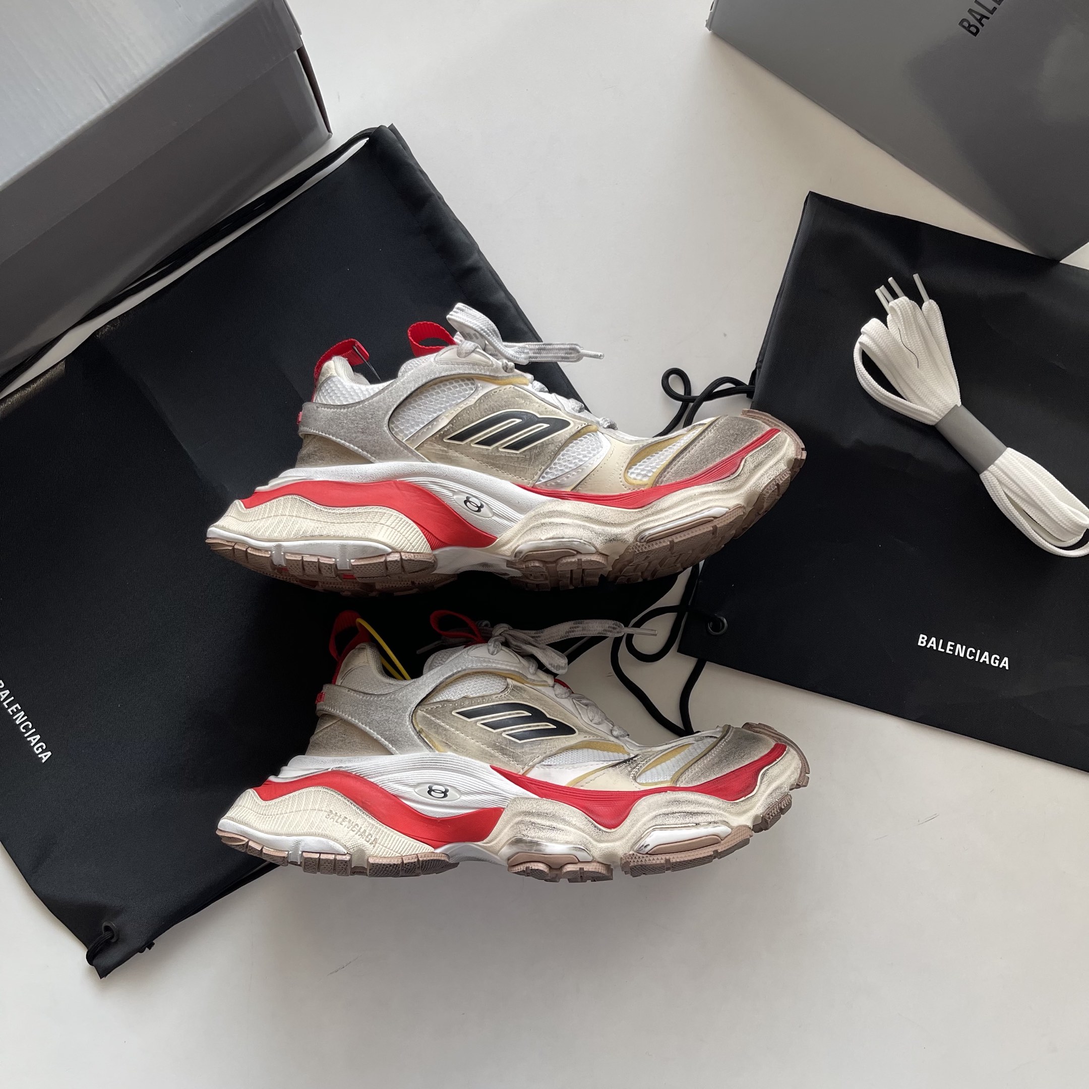 Male Basic Shoes Mesh White