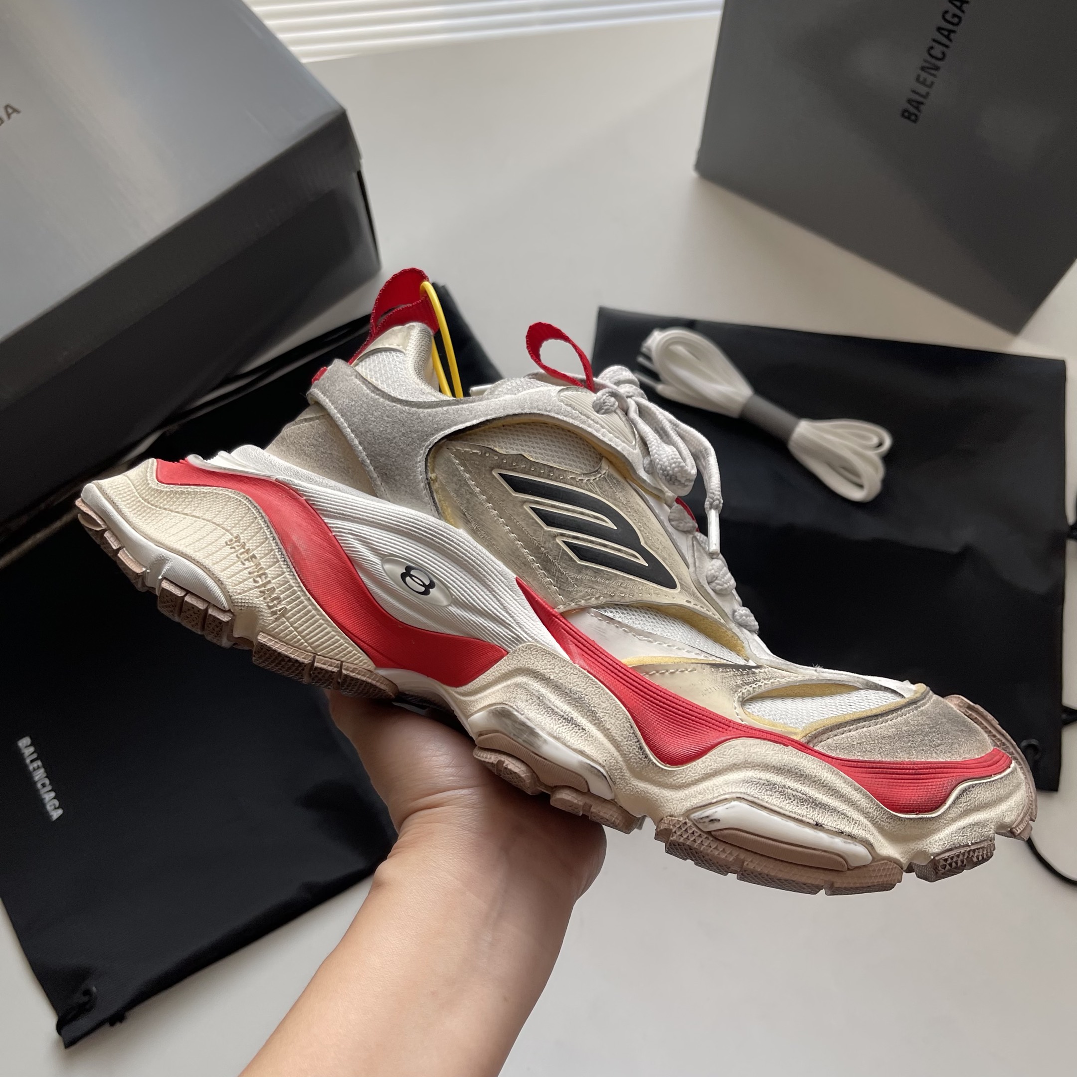 Male Basic Shoes Mesh White