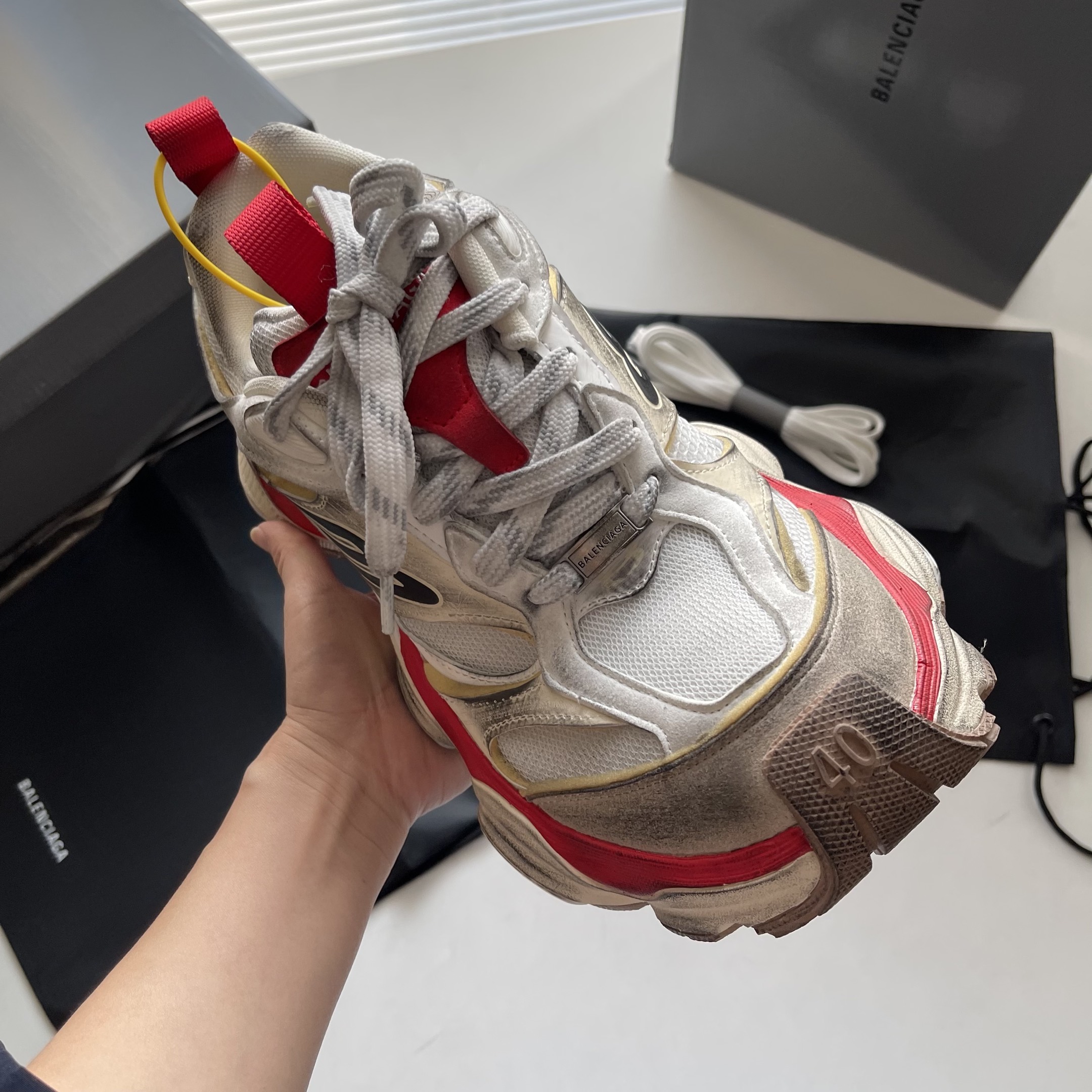Male Basic Shoes Mesh White
