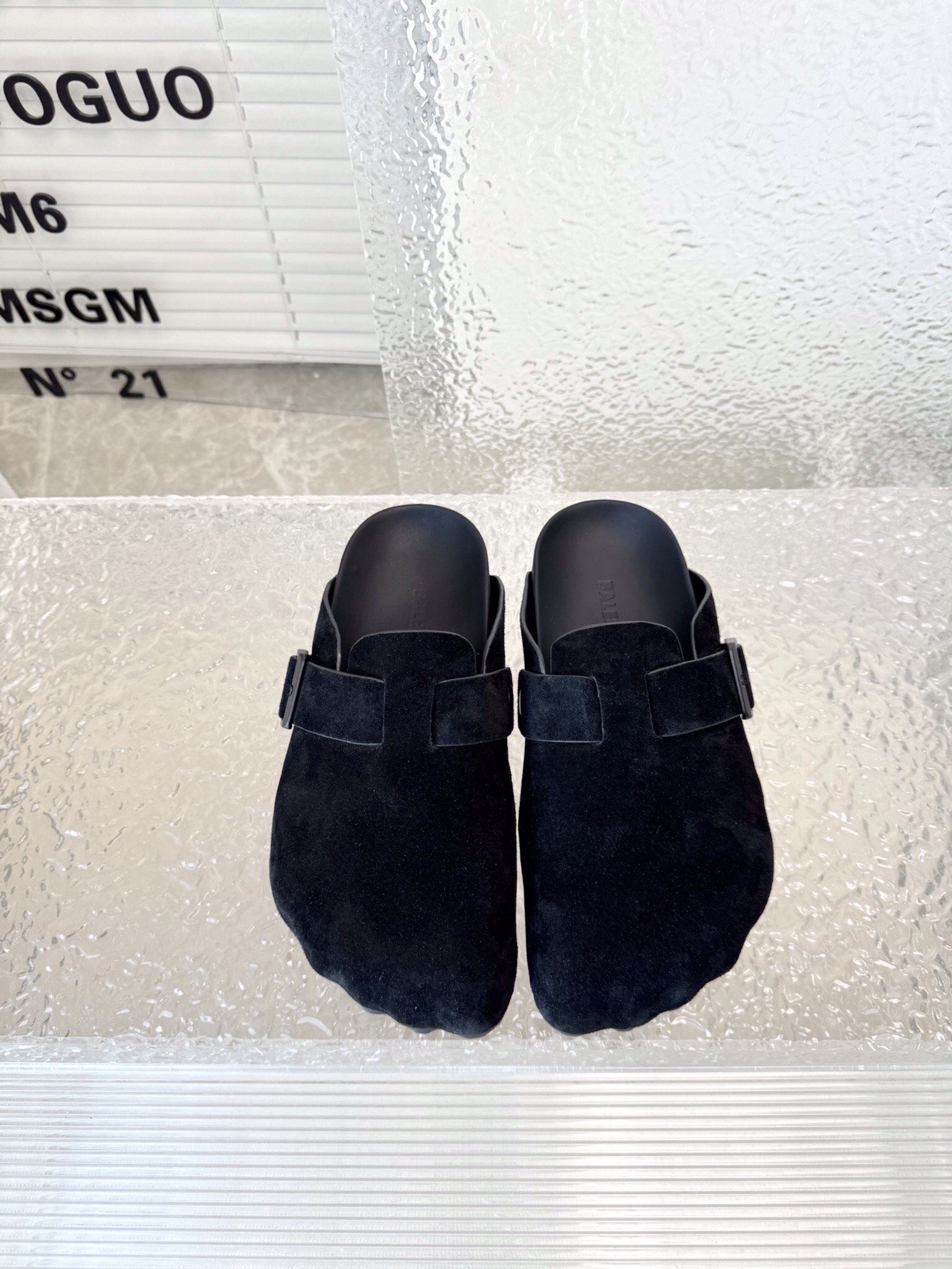 Balenciaga Male Basic Shoes Black M-l-s